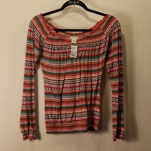 Lucky Brand Multicolored Top